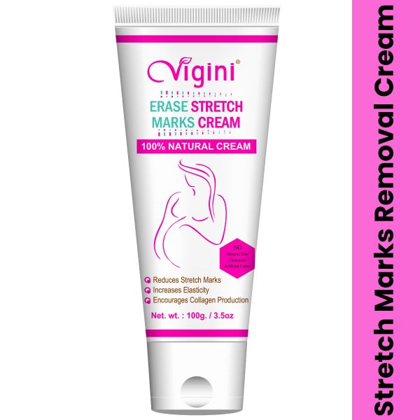 Vigini Natural Erase Stretch Marks Scar Removal Cream (100 ml)