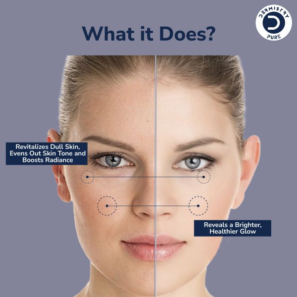 Dermistry Pure 10% Vitamin C 1% Alpha Arbutin Skin Lightening Brightening Instant Glowing Fairness Face Serum for Removes Dull Skin Pigmentation Dark Spots Correcting Skin Radiance Repair Sun Damage - Image 4