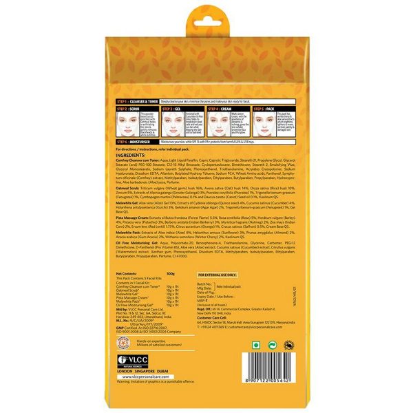 VLCC Anti Tan Facial Kit 5 Session - Image 2