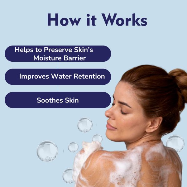 Dermistry Sensitive & Dry Skin Calming Soothing Thick Cream Body Wash I Shea & Cocoa Butter I Blue Berry I Safe Mild Gentle Soap Free Cleanser I Moisturizing Revitalizing I Suitable for All Skin types, Women Men 200 ml - Image 5