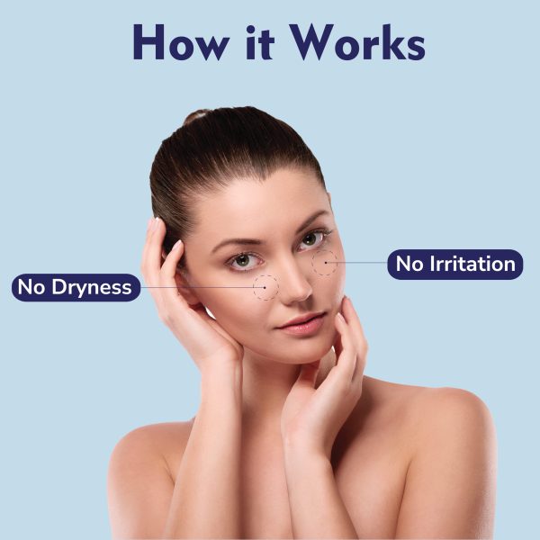 Dermistry Sensitive & Dry Skin Care Calming Soothing Creamy Mild Safe Moisturizing Soap Free Face Wash Safe Gentle Cleansing I Sulphate Free I D Biotin Vitamin E I Suits Combination & All Skin Types I Men Women 100 ml - Image 5