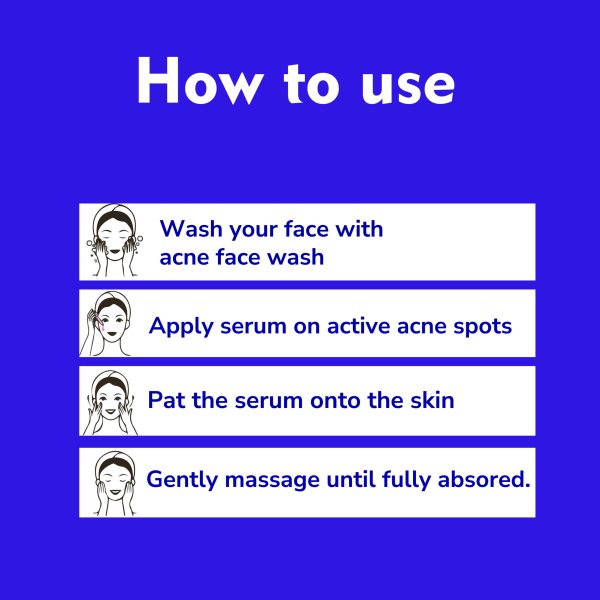 Dermistry 2% Salicylic Acid Anti Acne Face Serum I Niacinamide I Tea Tree Ext & Vitamin C I Oil Free | Pits Scars Pimples Blemishes Dark Spots Remover I For Oily Acne Prone Skin Men Women Boys Girls I 30ml - Image 6