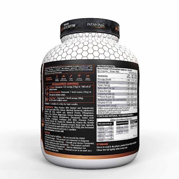 Nutrela Sports 100% WHEY PERFORMANCE-2 KG (Vanilla Ice Cream) - Image 3