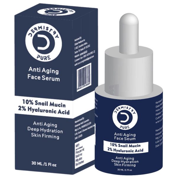 Dermistry Pure 10% Snail Mucin 96 Peptide + 2% Hyaluronic Acid Anti Aging Moisturizer Face Serum Repair Fine Lines Wrinkles Collagen Boost Skin Lifting Firming Tightening Deep Hydrating Anti Ageing - Image 7