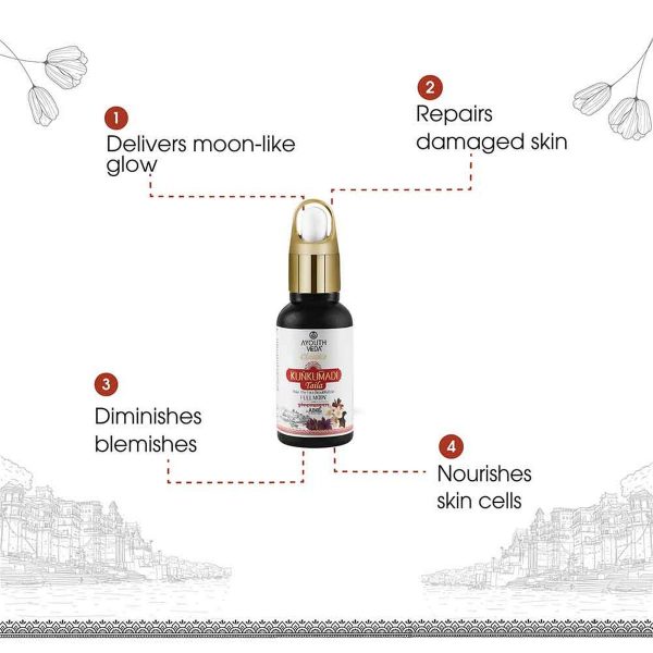 Aimil Ayouthveda Kunkumadi Taila (30 ml) - Image 3
