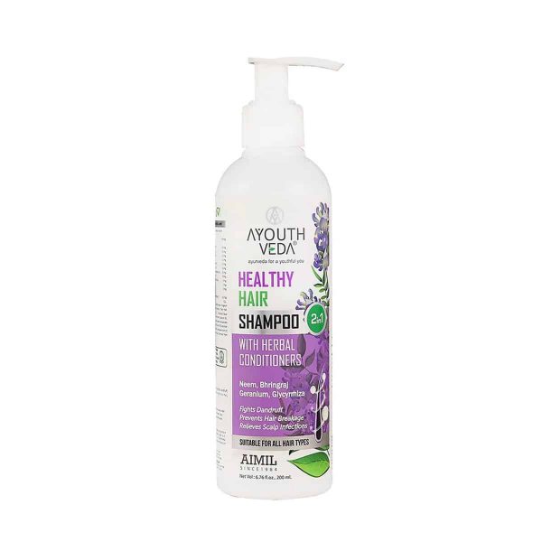 Aimil Healthy Hair Shampoo With Bhringraj and Shikakai (200 ml)