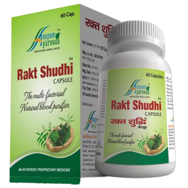 Anupam Ayurveda Rakt-Shudhi (60 capsule)