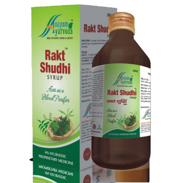 Anupam Ayurveda Rakt-Shudhi Syrup (200 ml)