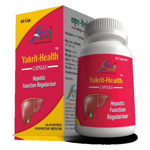 Anupam Ayurveda Yakrit Health (60 capsule)
