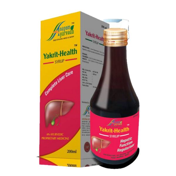Anupam Ayurveda Yakrit Health Syrup (200 ml)