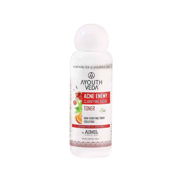 Ayouthveda Acne Enemy Clarifying Facial Toner For Acne Prone Skin (100 Ml)