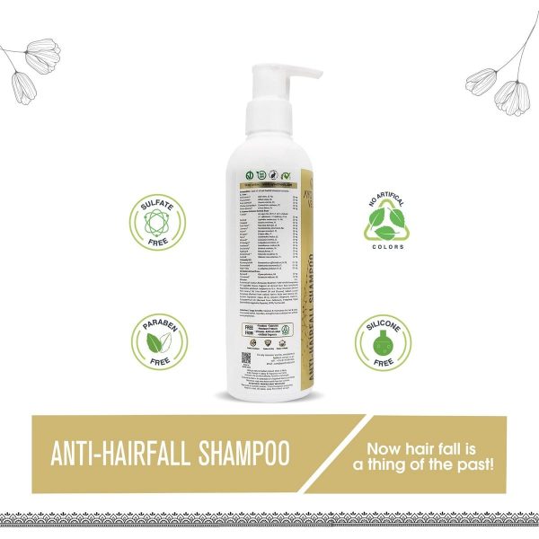 Ayouthveda Anti-Hair Fall Shampoo with Onion and Coffee (200 Ml) - Image 4