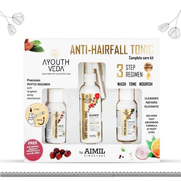 Ayouthveda Anti-Hair Fall Tonic For Hair Fall Control & Re-growth (100 Ml) - Image 3