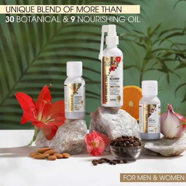 Ayouthveda Anti-Hair Fall Tonic For Hair Fall Control & Re-growth (100 Ml) - Image 2