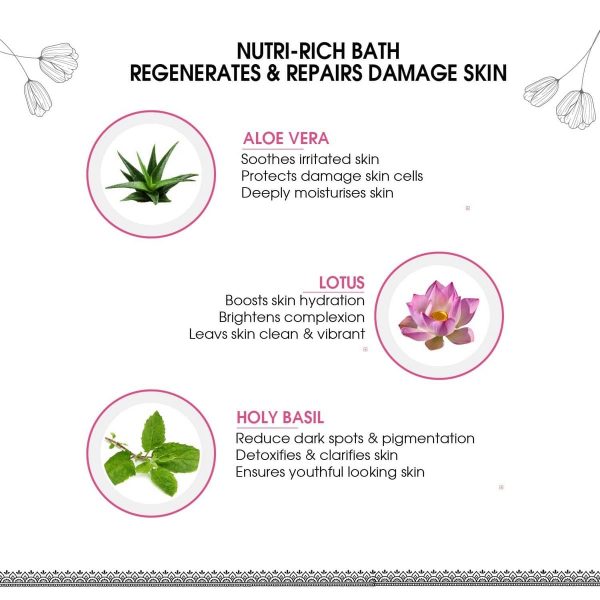 Ayouthveda Aquatic Lotus Body Wash With Super Hydrating & Refreshing Formula (300 Ml) - Image 5