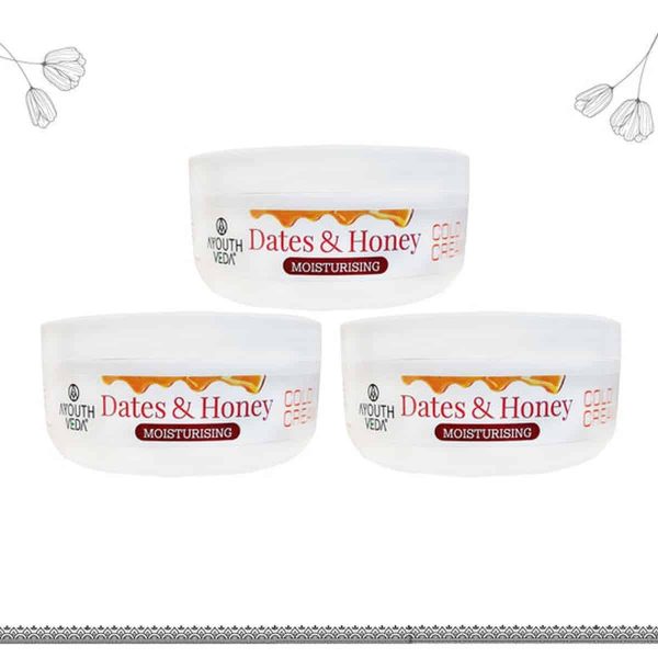 Ayouthveda Dates & Honey Moisturising Cold Cream (75 Gm) - Image 4