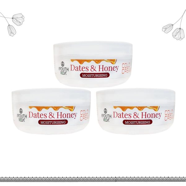 Ayouthveda Dates & Honey Moisturising Cold Cream (75 Gm) - Image 2