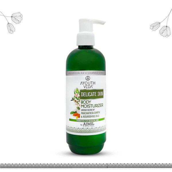 Ayouthveda Delicate Skin Body Moisturizer (300 Ml) - Image 2