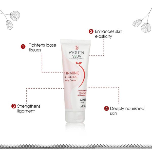 Ayouthveda Firming & Toning Body Cream (100 Gm) - Image 6