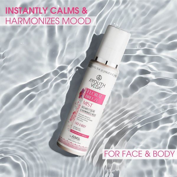 Ayouthveda Floral Breeze Mist to Keep Your Skin Hydrated All Day (100 Ml) - Image 5