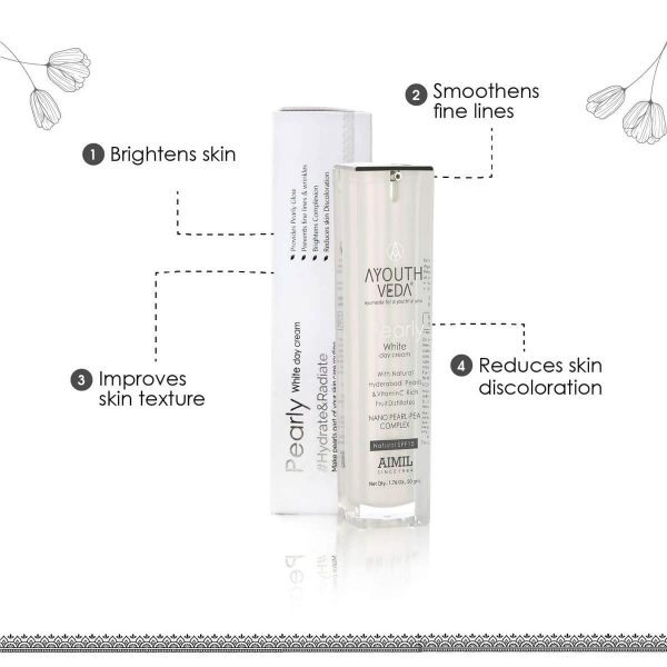 Ayouthveda Pearly White Day Cream (50 Gm) - Image 5