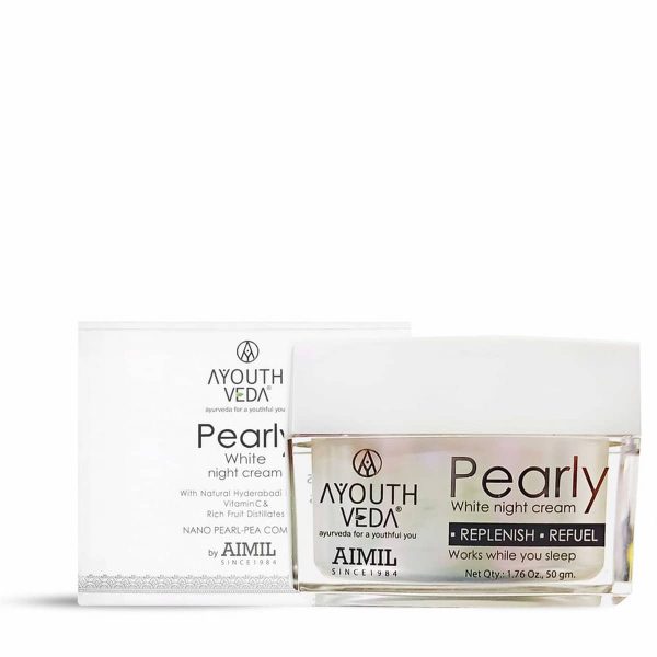 Ayouthveda Pearly White Night Cream (50 Gm)