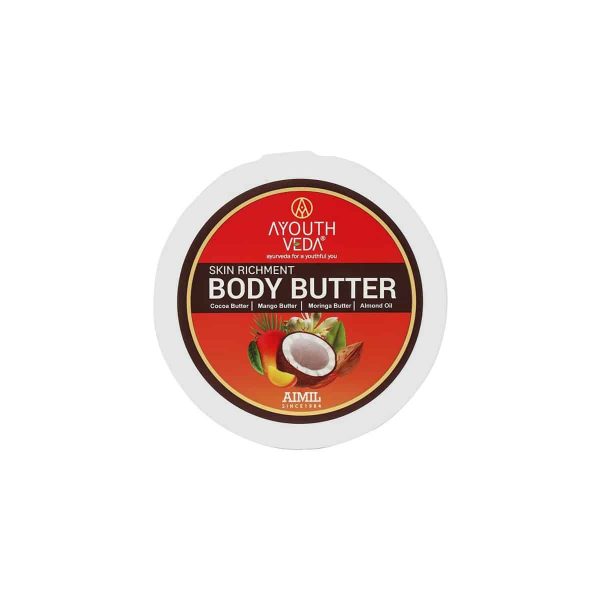 Ayouthveda Skin Richment Body Butter With Mango and Cocoa Butter (200 Gm)