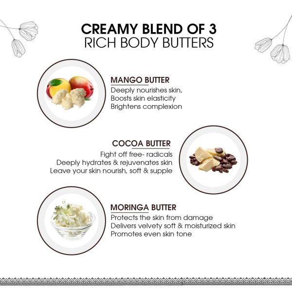 Ayouthveda Skin Richment Body Butter With Mango and Cocoa Butter (200 Gm) - Image 5