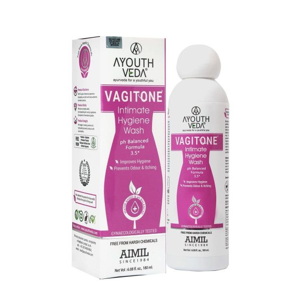 Ayouthveda Vagitone Intimate Hygiene Wash (180 ml)