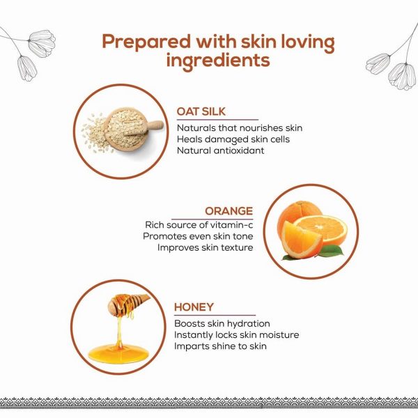 Ayouthveda Vitamin C Rich Oat Silk & Honey Face Serum Sheet Mask (20 Gm) - Image 6