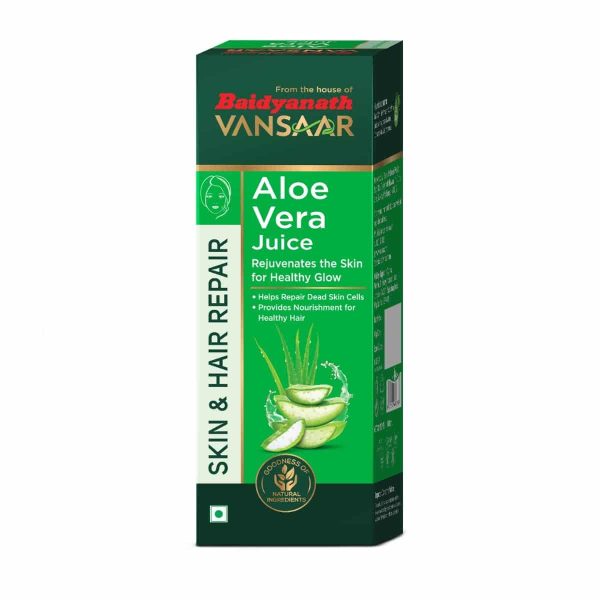 Baidyanath Vansaar Aloe Vera Juice For Glowing Skin & Healthy Hair (1 Ltr)