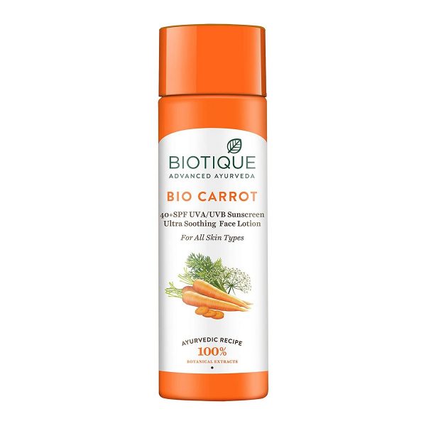 Biotique Bio Carrot Face Sun Lotion (190ml)