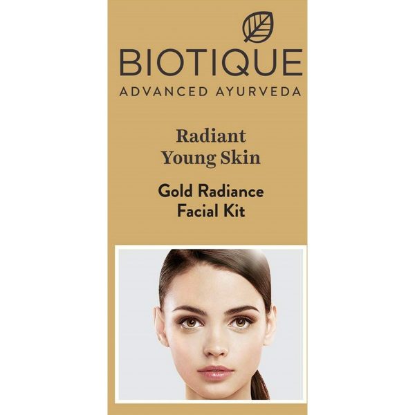 Biotique Radiant Young Skin Gold Facial Kit - Image 3