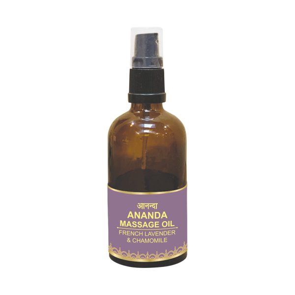 Body Gold Ananda Massage Oil - French Lavender & Chamomile (100 Ml)