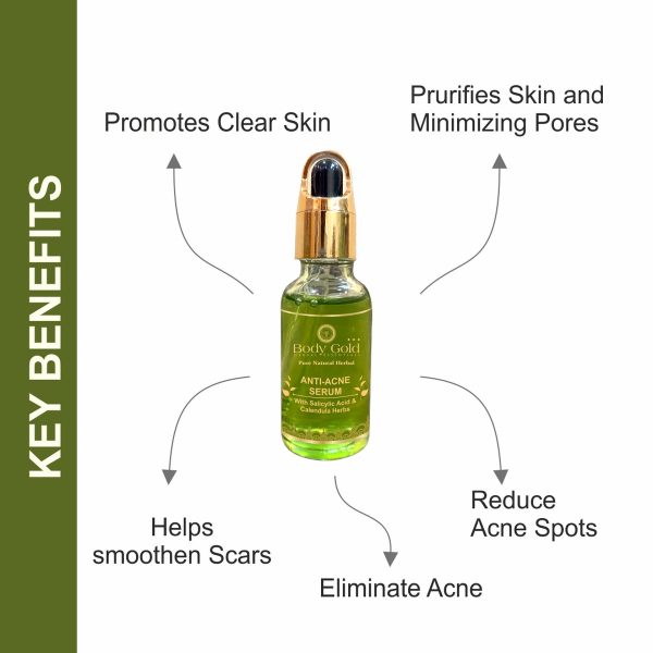 Body Gold Anti Acne Serum (30 Gm) - Image 5
