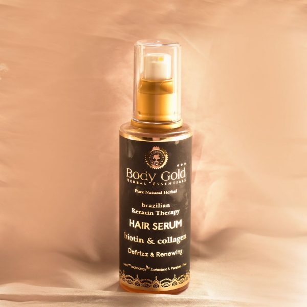 Body Gold Biotin & Collagen Hair Serum (100 Gm)