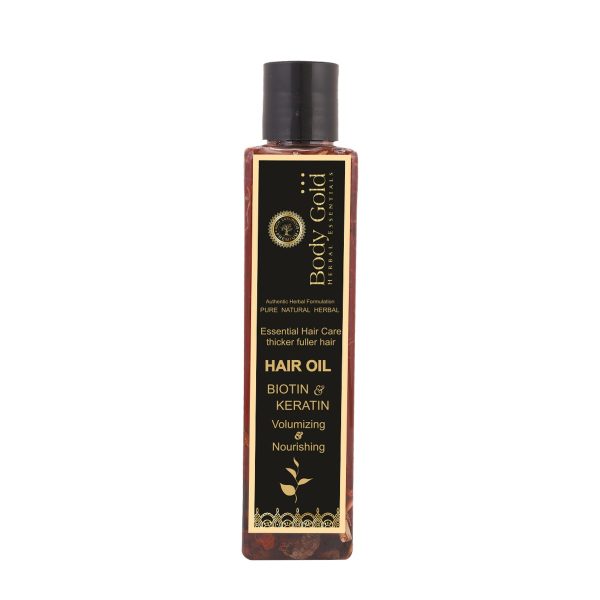 Body Gold Biotin & Keratin Hair Oil (100 ml)