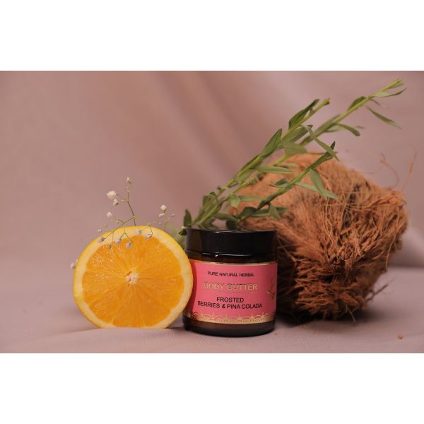 Body Gold Body Butter Cream - Frosted Berries & Pina Colada (100 Gm) - Image 7
