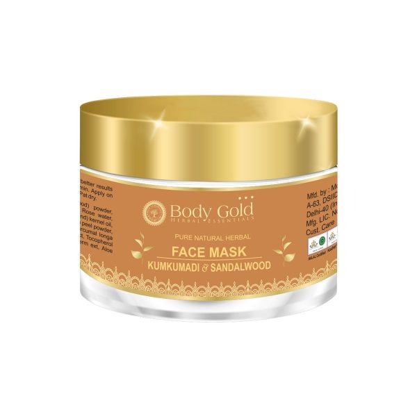 Body Gold Face Mask - Kumkumadi & Sandalwood (60 Gm)