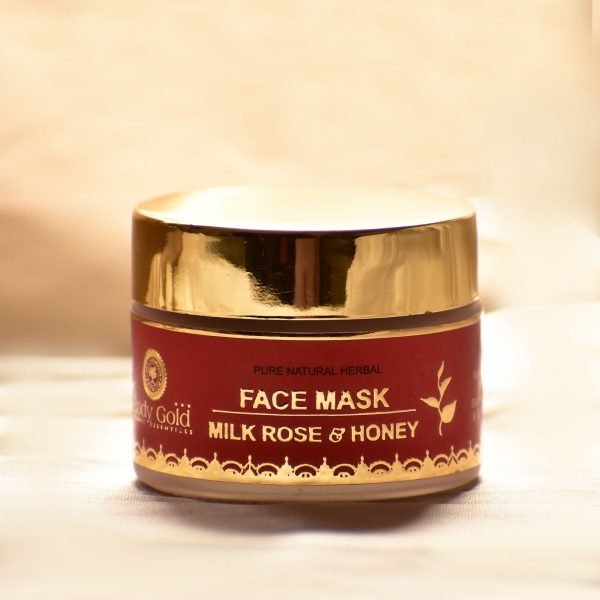 Body Gold Face Mask - Milk Rose & Honey (60 Gm)