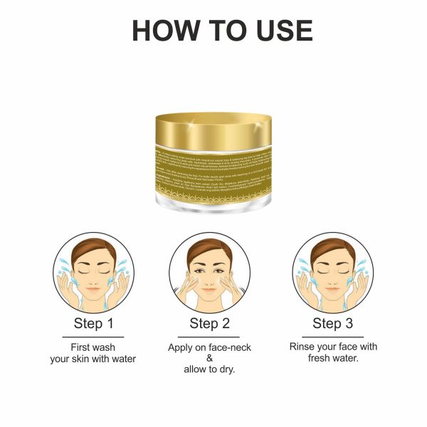 Body Gold Face Mask - Oudh Neem & Tea Tree (60 Gm) - Image 4