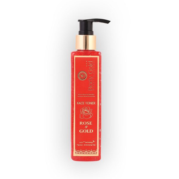 Body Gold Face Toner - Fresh Rose & Gold (100 Ml)