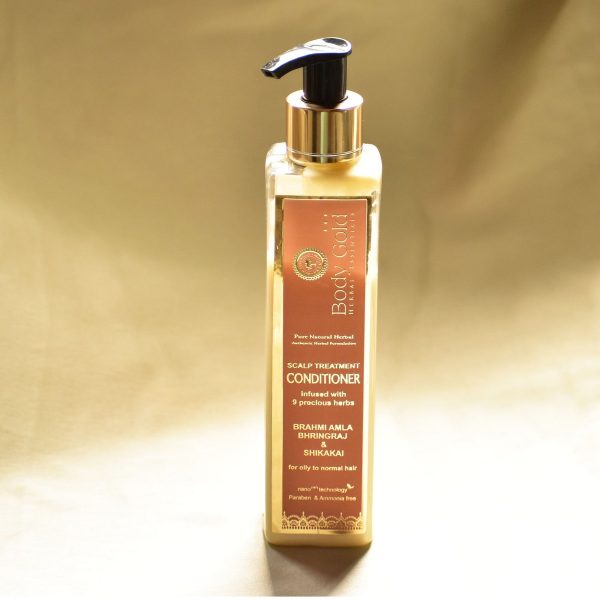 Body Gold Hair Conditioner - Brahmi Amla Bhringraj & Shikakai (200 ml) - Image 9