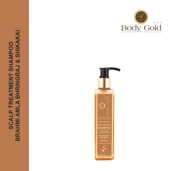 Body Gold Hair Conditioner - Brahmi Amla Bhringraj & Shikakai (200 ml) - Image 7