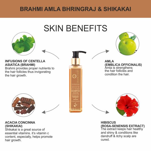 Body Gold Hair Conditioner - Brahmi Amla Bhringraj & Shikakai (200 ml) - Image 6