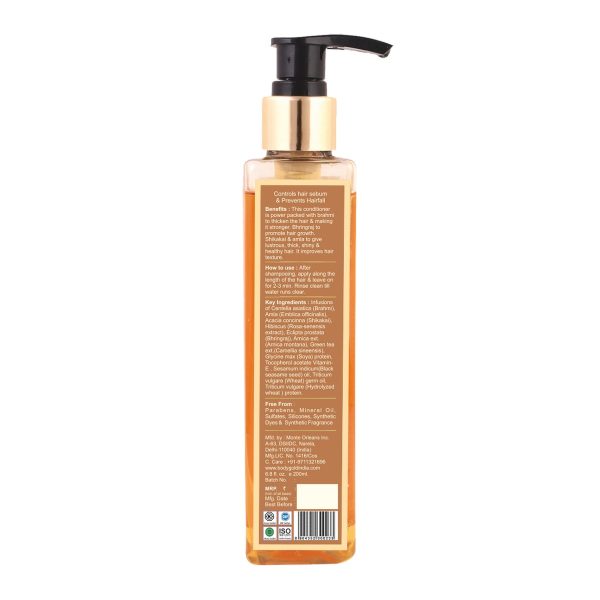 Body Gold Hair Conditioner - Brahmi Amla Bhringraj & Shikakai (200 ml) - Image 2