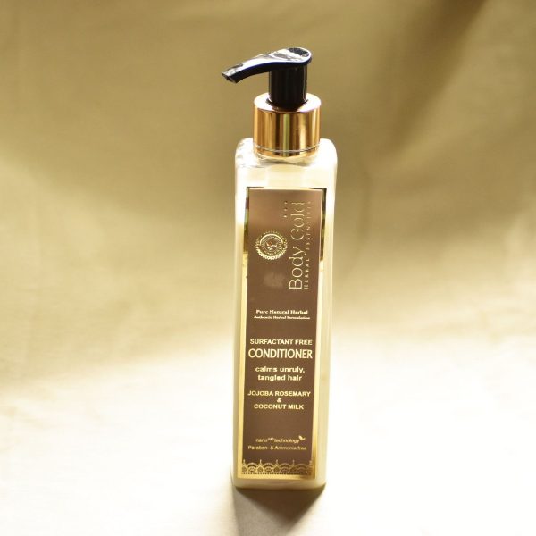 Body Gold Hair Conditioner - Jojoba Rosemary & Coconut Milk (200 ml) - Image 8