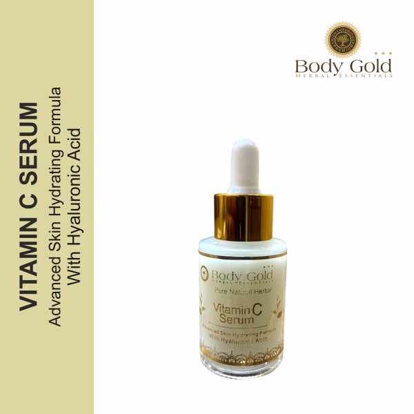 Body Gold Hydrating Vitamin C Serum With Hyaluronic Acid (30 ml)