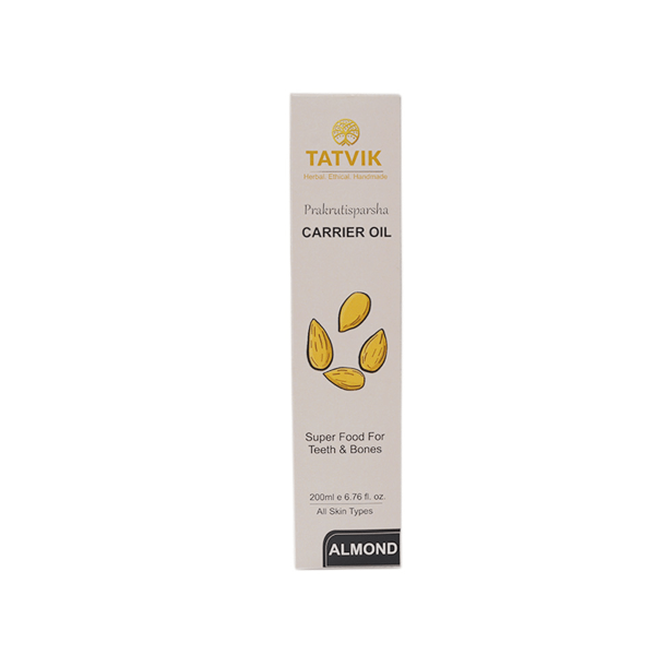 Tatvik Prakrutisparsha Carrier Oil Almond (200ml)