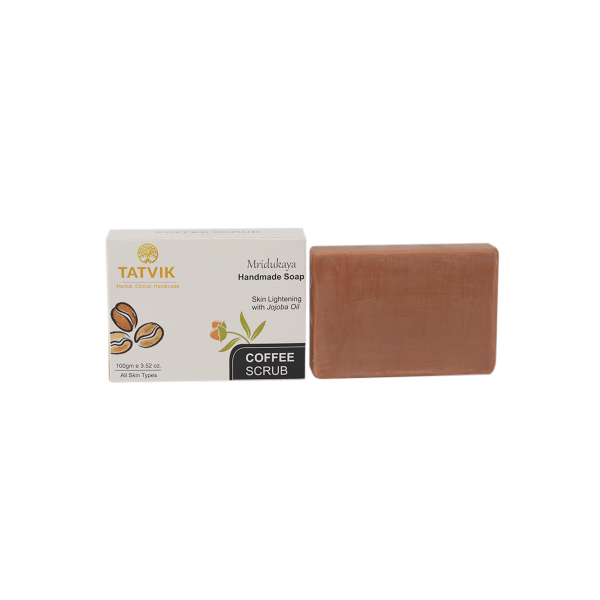 Tatvik Mridukaya Handmade Soap Coffee Scrub - Image 2